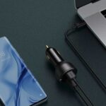 شارژر فندکی فست شارژ باسئوس مدل CCZX100C توان 100 وات