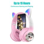 هدفون بی سیم بچگانه طرح گربه مدل AKZ09