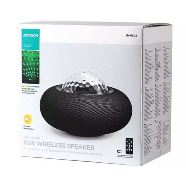 اسپیکر بلوتوثی جوی روم مدل JR-MS02 RGB
