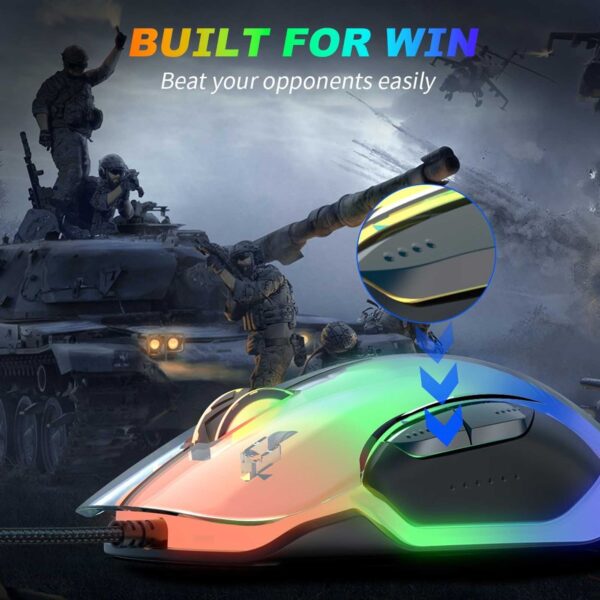 ماوس گیمینگ با سیم اونیکوما مدل CW925 RGB