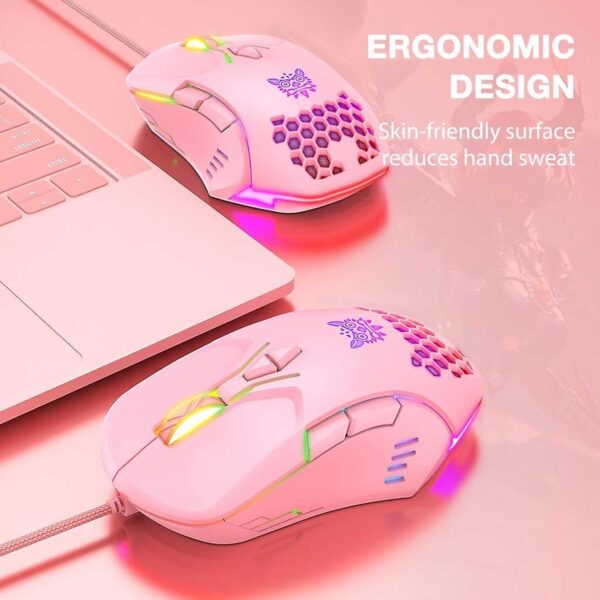 ماوس گیمینگ با سیم اونیکوما مدل CW902 RGB