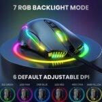 ماوس گیمینگ با سیم اونیکوما مدل CW905 RGB