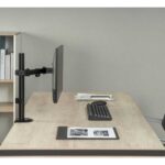 پایه نگهدارنده مانیتور فنری میزی ارگو مدل WLA011
