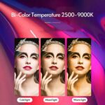 نور ثابت مخصوص موبایل و دوربین شارژی مدل N69 RGB