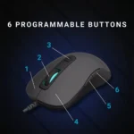 ماوس باسیم گیمینگ رپو مدل V16 RGB