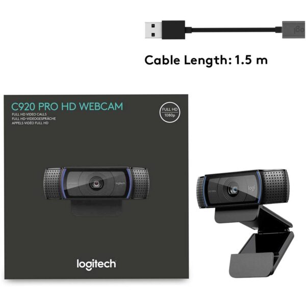 وب کم لاجیتک مدل C920 PRO
