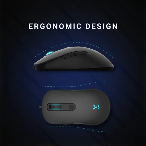 ماوس باسیم گیمینگ رپو مدل V16 RGB