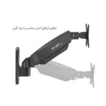 پایه نگهدارنده مانیتور فنری دیواری ارگو مدل WLA007