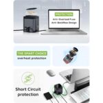 هاب و پایه شارژ بی سیم گرین لاین مدل 9in1 HUB Docking Station GN9IN1HUBBK