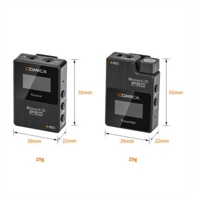 میکروفون یقه ای بی سیم کامیکا مدل BoomX-D Pro D2