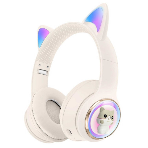 هدفون بی سیم بچگانه طرح گربه مدل AKZ60 - Image 4