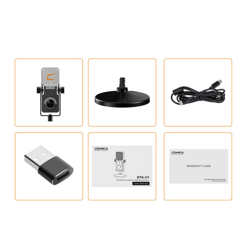 میکروفون استودیویی کامیکا مدل STA-U1 رابط USB - Image 10