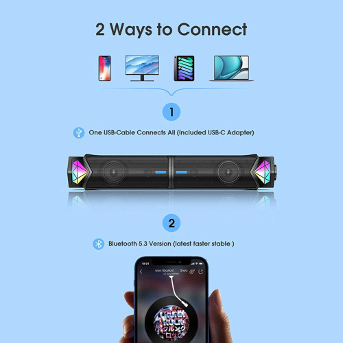 اسپیکر بلوتوثی کامپیوتر اونیکوما مدل L1 - Image 11