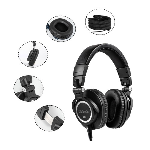هدفون مانیتورینگ با سیم یانمای مدل D98 - Image 2
