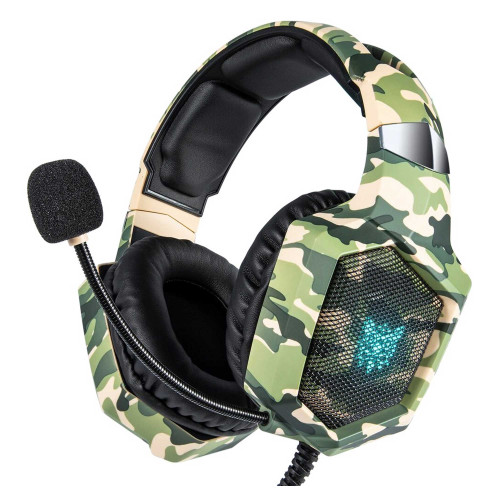هدست گیمینگ باسیم اونیکوما مدل K8 CAMOUFLAGE - Image 2
