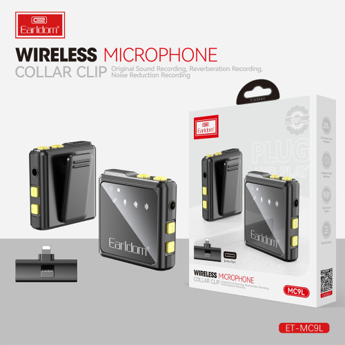 میکروفون بی سیم یقهای ارلدام مدل MC9L - Image 5