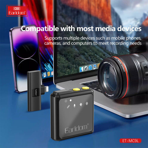 میکروفون بی سیم یقهای ارلدام مدل MC9L - Image 4