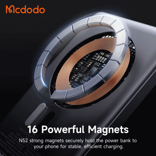 پاوربانک وایرلس مک دودو مدل MC465 ظرفیت 10000 میلی آمپر ساعت - Image 13