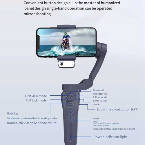 لرزشگیر موبایل (گیمبال) مدل F12 - Image 4