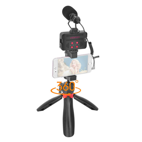 کیت نگهدارنده موبایل کامیکا مدل CVM-VM10-K5 همراه نور و میکروفون - Image 5