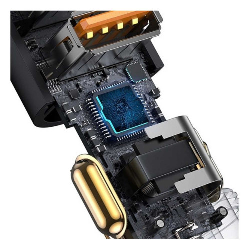شارژر فندکی فست شارژ باسئوس مدل CCBX120C CCBTC0G توان 120 وات - Image 5