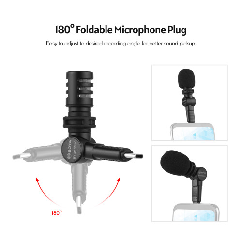 میکروفون مینی بویا مدل BY-M100UC Type-C - Image 5