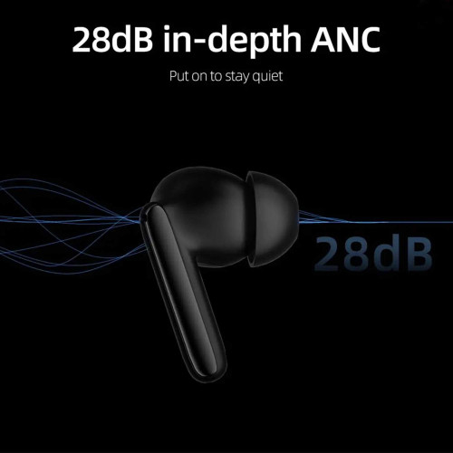 هدفون گیمینگ داخل گوش بی سیم کیو سی وای مدل T13 ANC 2 - Image 5
