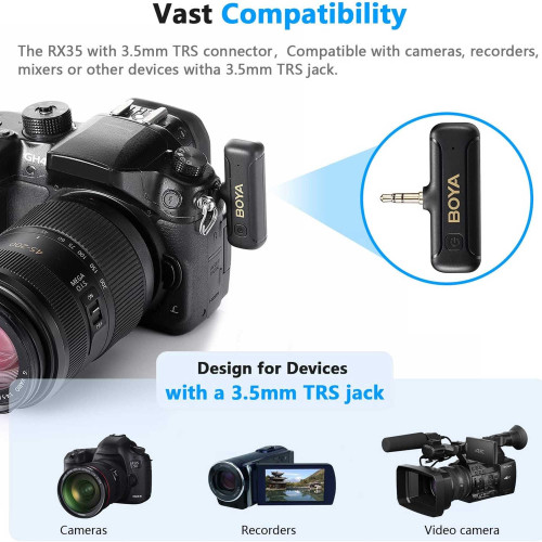 میکروفون یقه ای بی سیم بویا مدل BY-WM3T2-M2 - Image 5