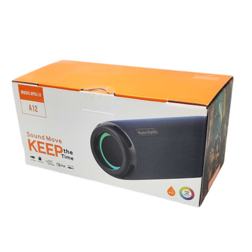 اسپیکر قابل حمل بلوتوثی موزیک آپولو مدل A12 RGB - Image 7