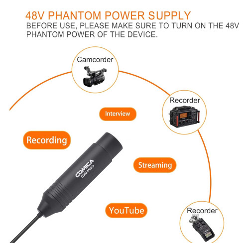 میکروفون یقه ای با سیم کامیکا مدل CVM-V02O - Image 5