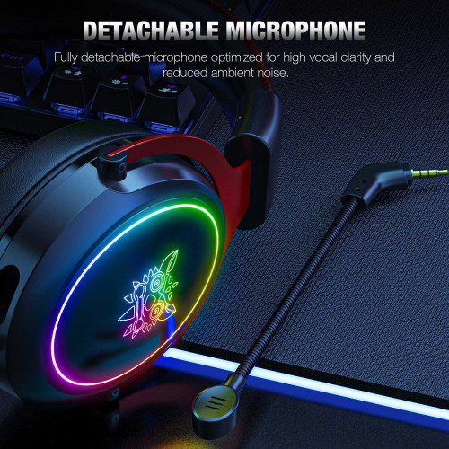هدست گیمینگ باسیم اونیکوما مدل RGB X10 - Image 5