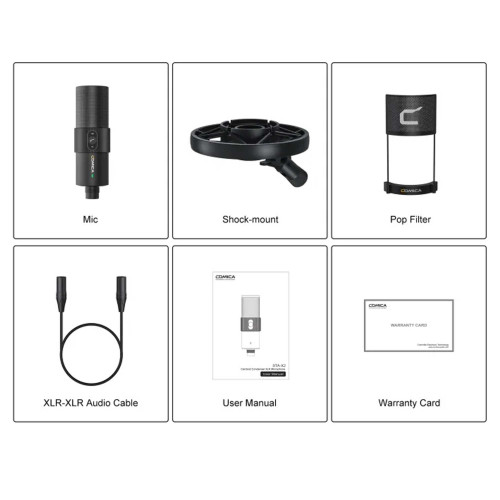 میکروفون استودیویی کامیکا مدل STA-X2 رابط XLR - Image 5