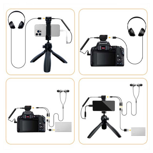 مبدل Type-C به AUX / Type-C کامیکا مدل 1066 - Image 5