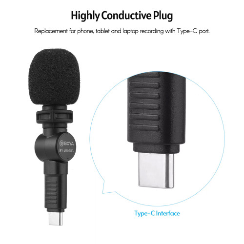 میکروفون مینی بویا مدل BY-M100UC Type-C - Image 6