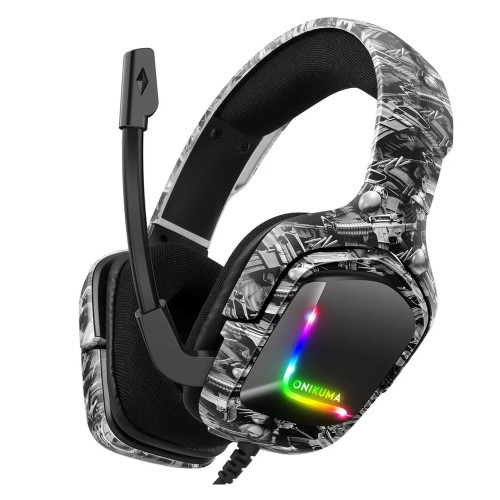 هدست گیمینگ با سیم اونیکوما مدل K20 RGB - Image 6