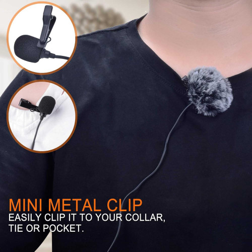 میکروفون یقه ای با سیم کامیکا مدل CVM-V02O - Image 6