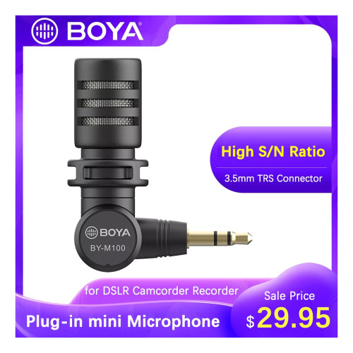 میکروفون مینی بویا مدل BY-M100 3.5mm - Image 7