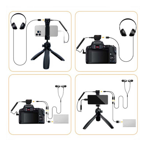 میکروفون یقه ای بی سیم کامیکا مدل Vimo C2 - Image 7