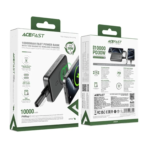 پاوربانک بی سیم ایس فست مدل M10 ظرفیت 10000 میلی امپر ساعت - Image 7