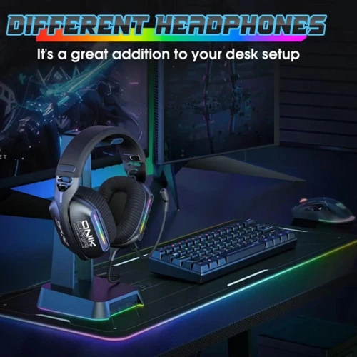 هدفون با سیم گیمینگ اونیکوما مدل X12 RGB - Image 7