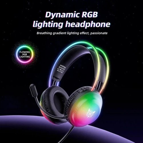 هدفون با سیم گیمینگ اونیکوما مدل X29 RGB - Image 7