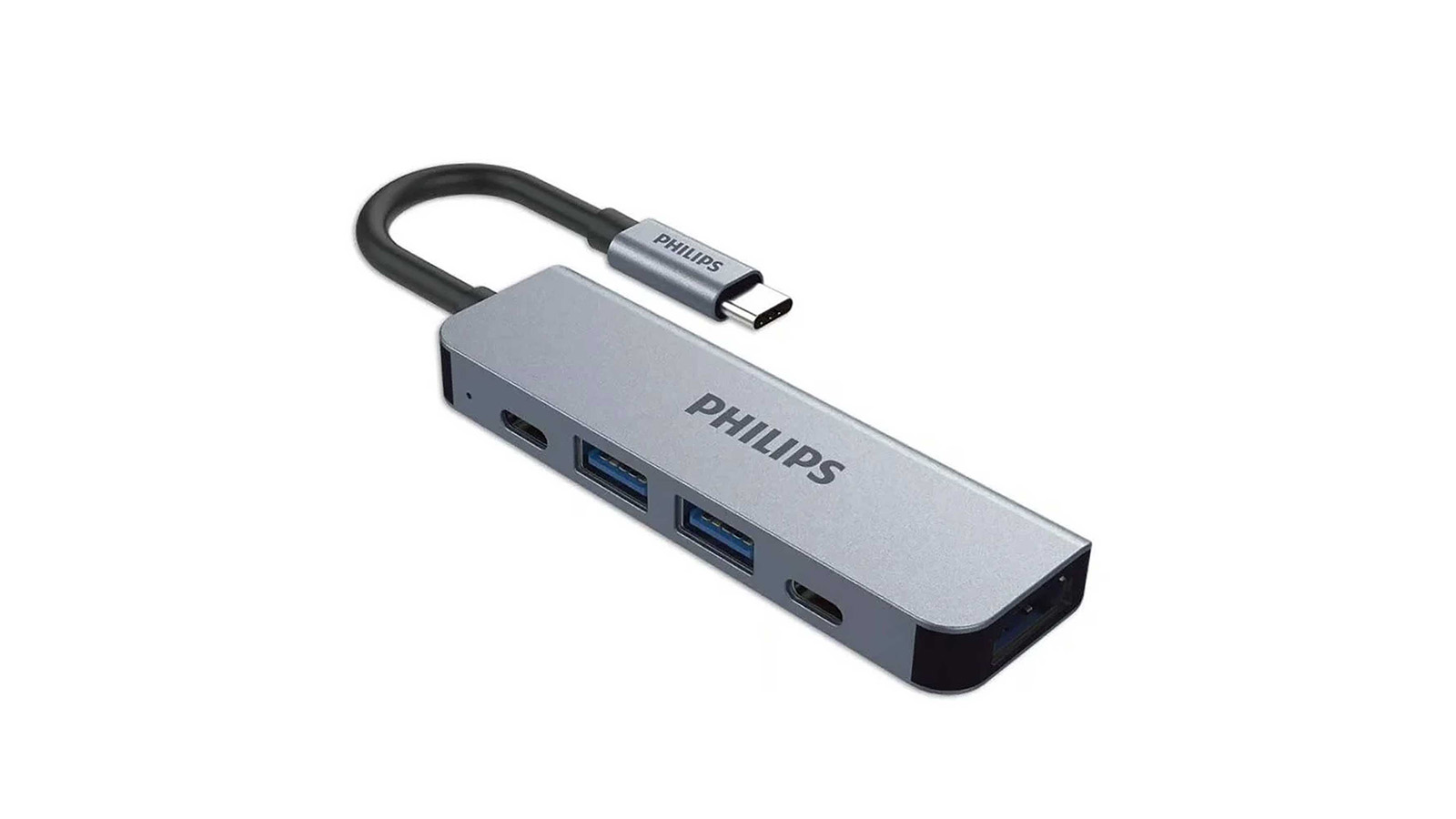 مشخصات هاب 5 پورت فیلیپس USB-C مدل SWV6115 با قابلیت نمایش تصویر 4K