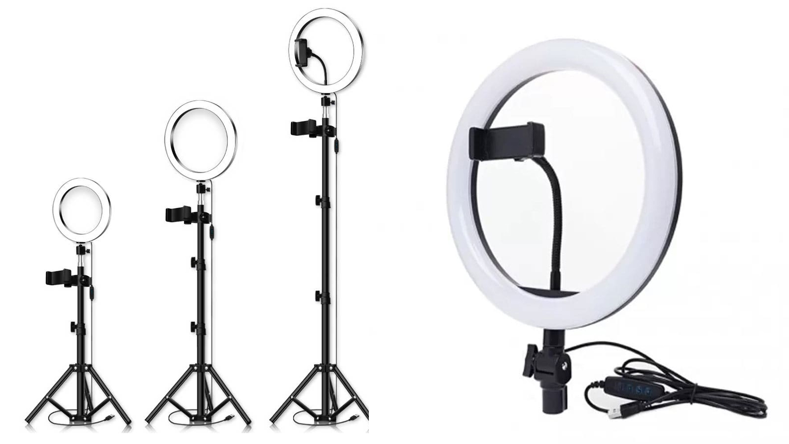 رینگ لایت Ring Fill Light ZD666  26 سانتی متر