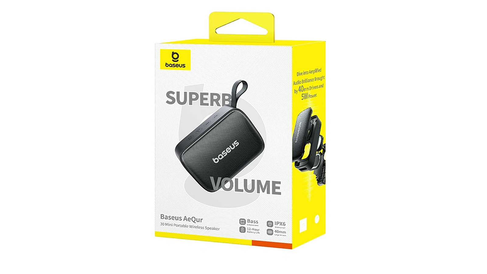 راهنمای خرید اسپیکر بلوتوثی باسئوس مدل AeQur 30 Mini