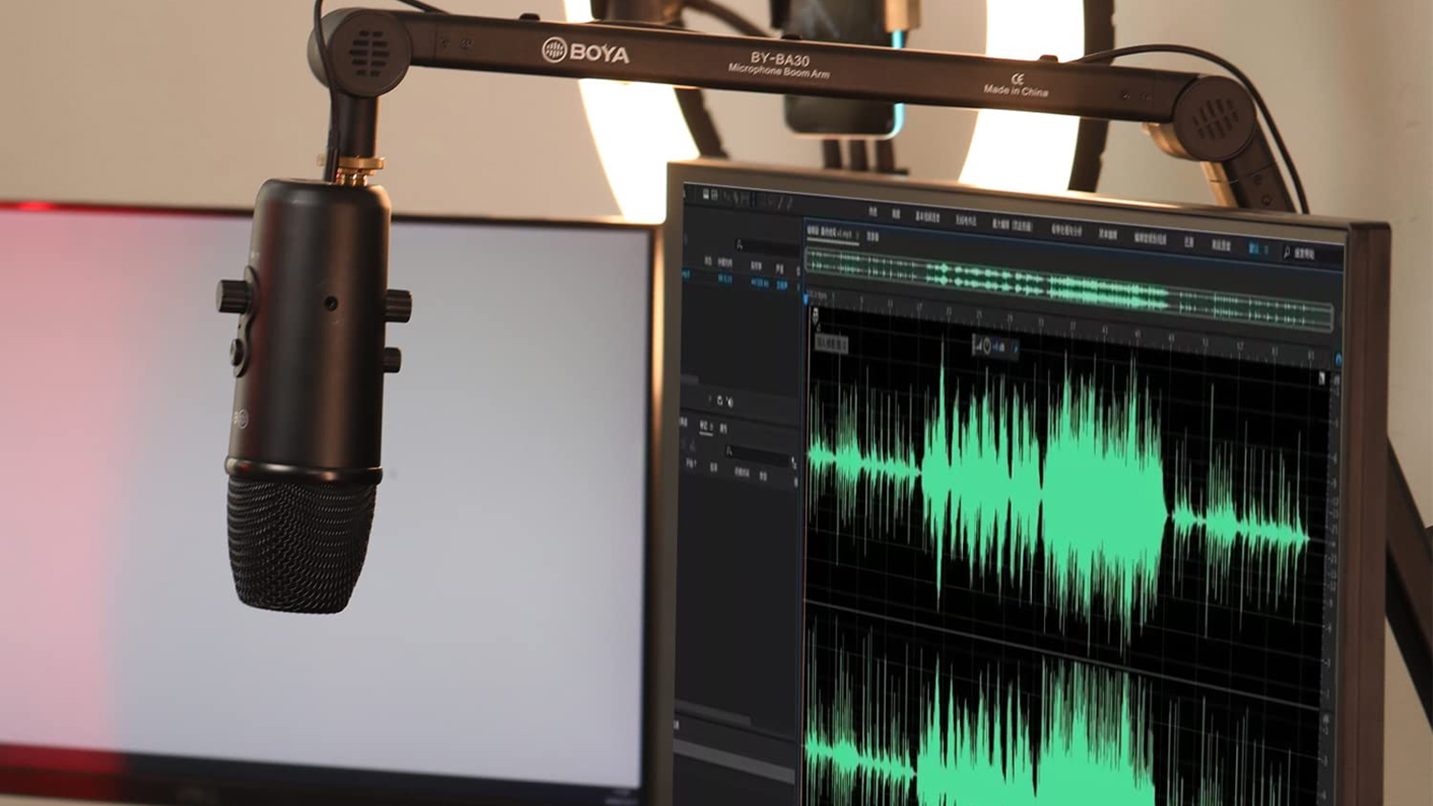 خرید و قیمت پایه بازویی میکروفون بویا BY-BA30