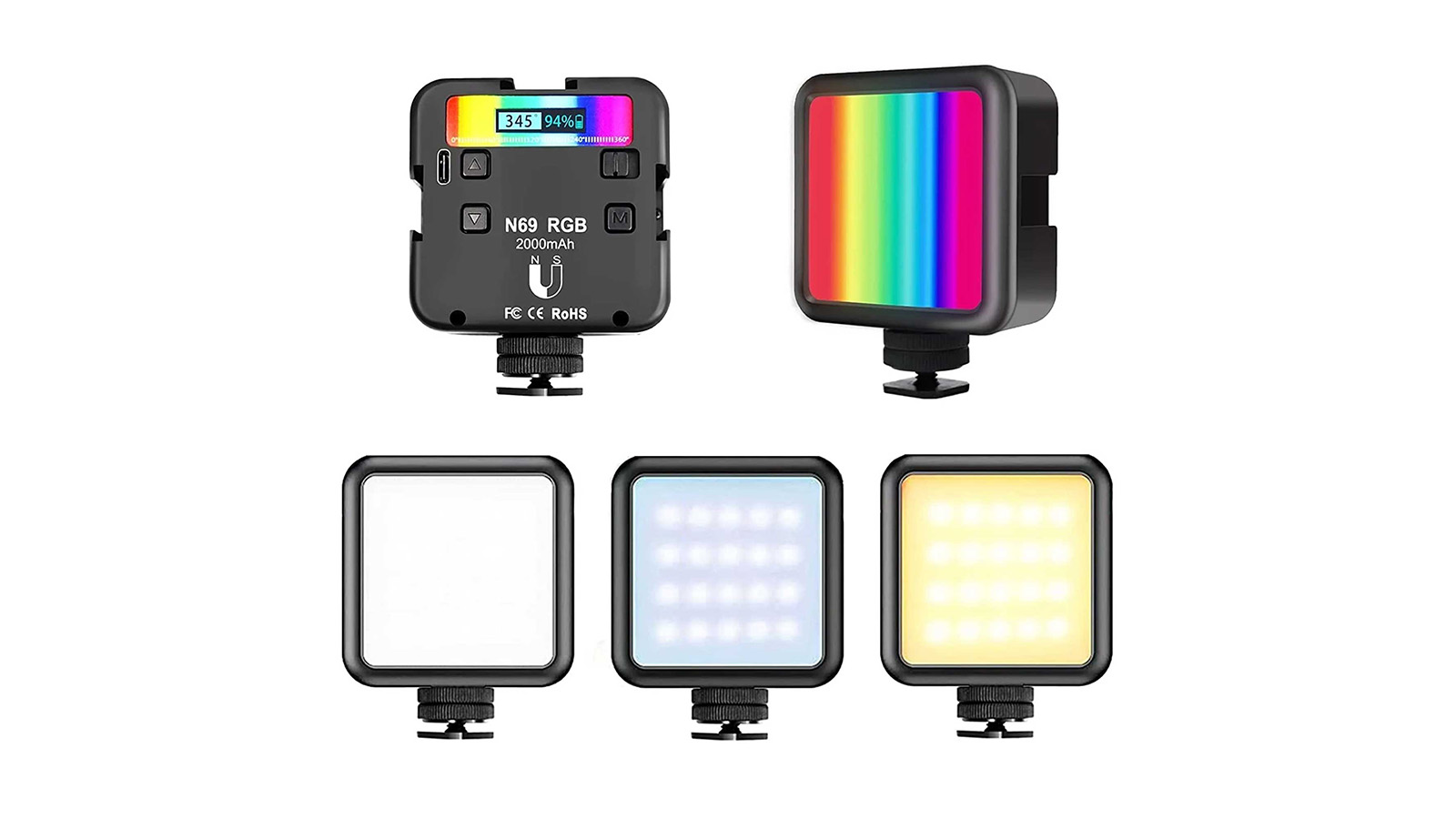 راهنمای خرید نور ثابت مخصوص موبایل و دوربین شارژی مدل N69 RGB