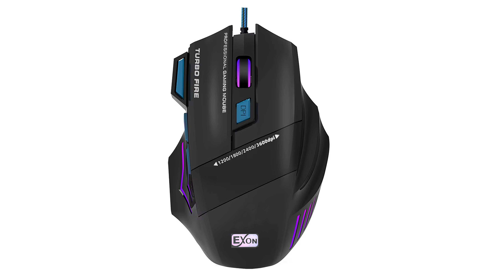 مشخصات ماوس گیمینگ با سیم اکسون مدل X6 RGB