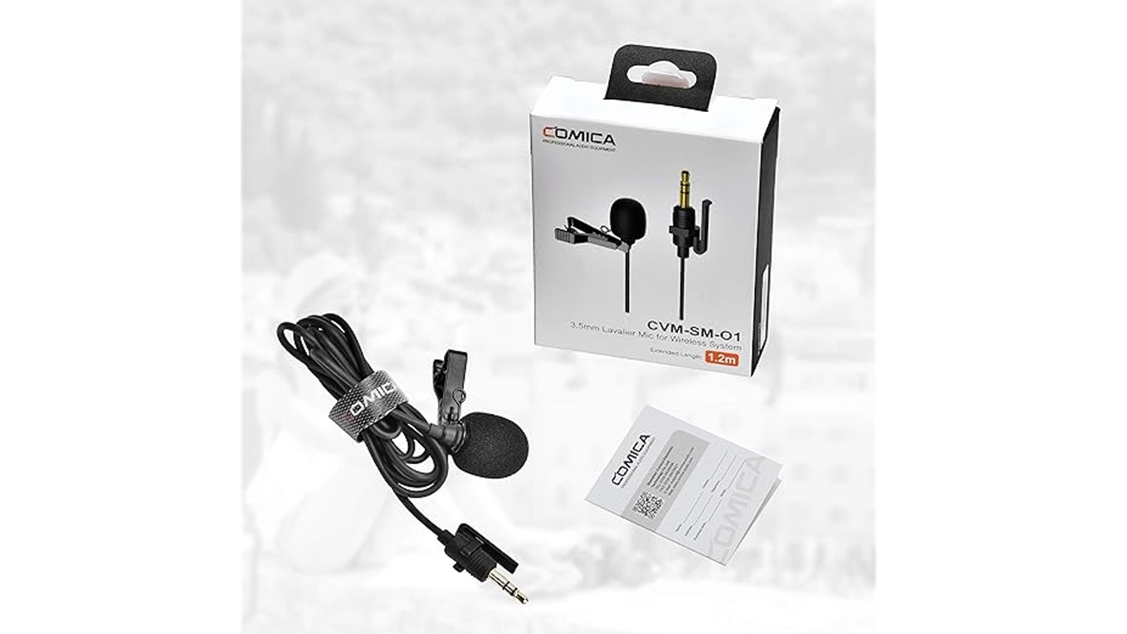 قیمت و خرید میکروفون یقهای با سیم کامیکا مدل CVM-SM-O1