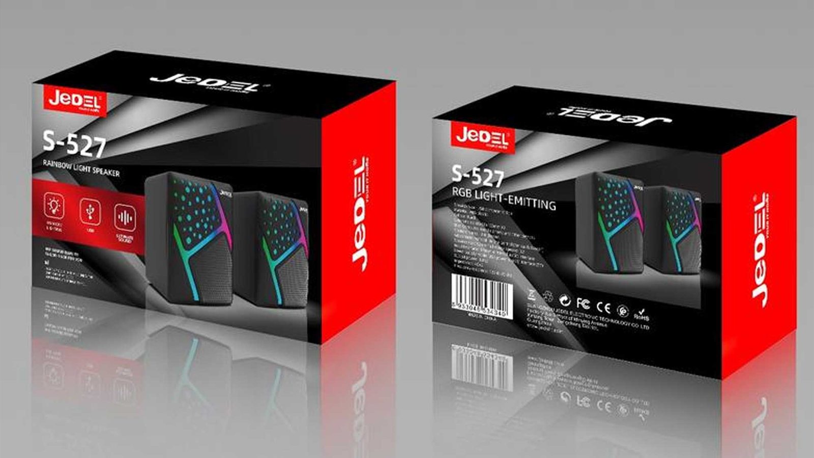 معرفی اسپیکر کامپیوتر گیمینگ جدل مدل S-527 RGB