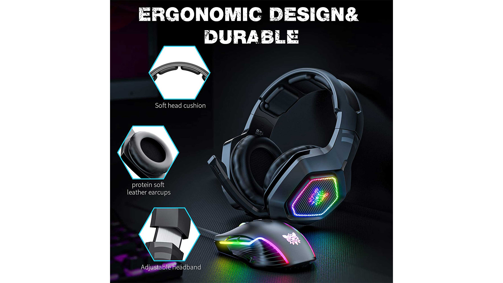 راهنمای خرید هدست گیمینگ اونیکوما مدل K10 RGB مناسب برای گیمرها و استریمرها